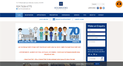 Desktop Screenshot of hht-nhs.co.uk